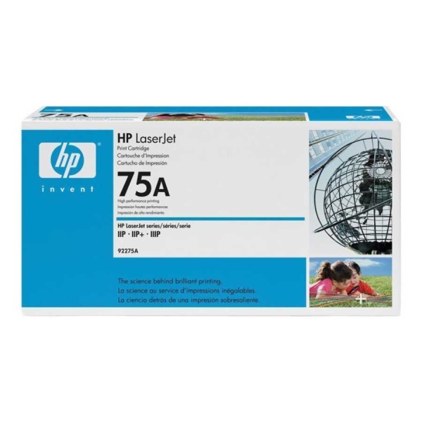 HP 92275A (75A) Siyah Renkli Toner - LaserJet IIp / IIIp (B) (T5536)