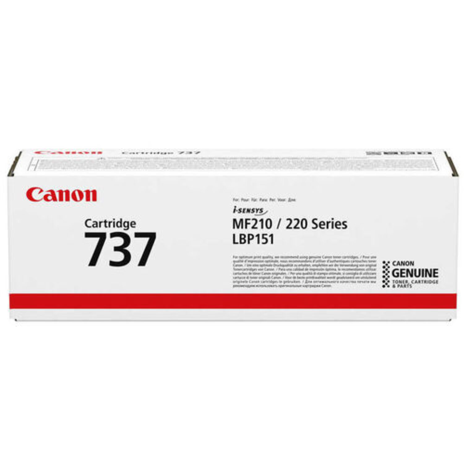 Canon CRG-737 (9435B002) Siyah Orjinal Toner – MF211 / MF212W / MF216