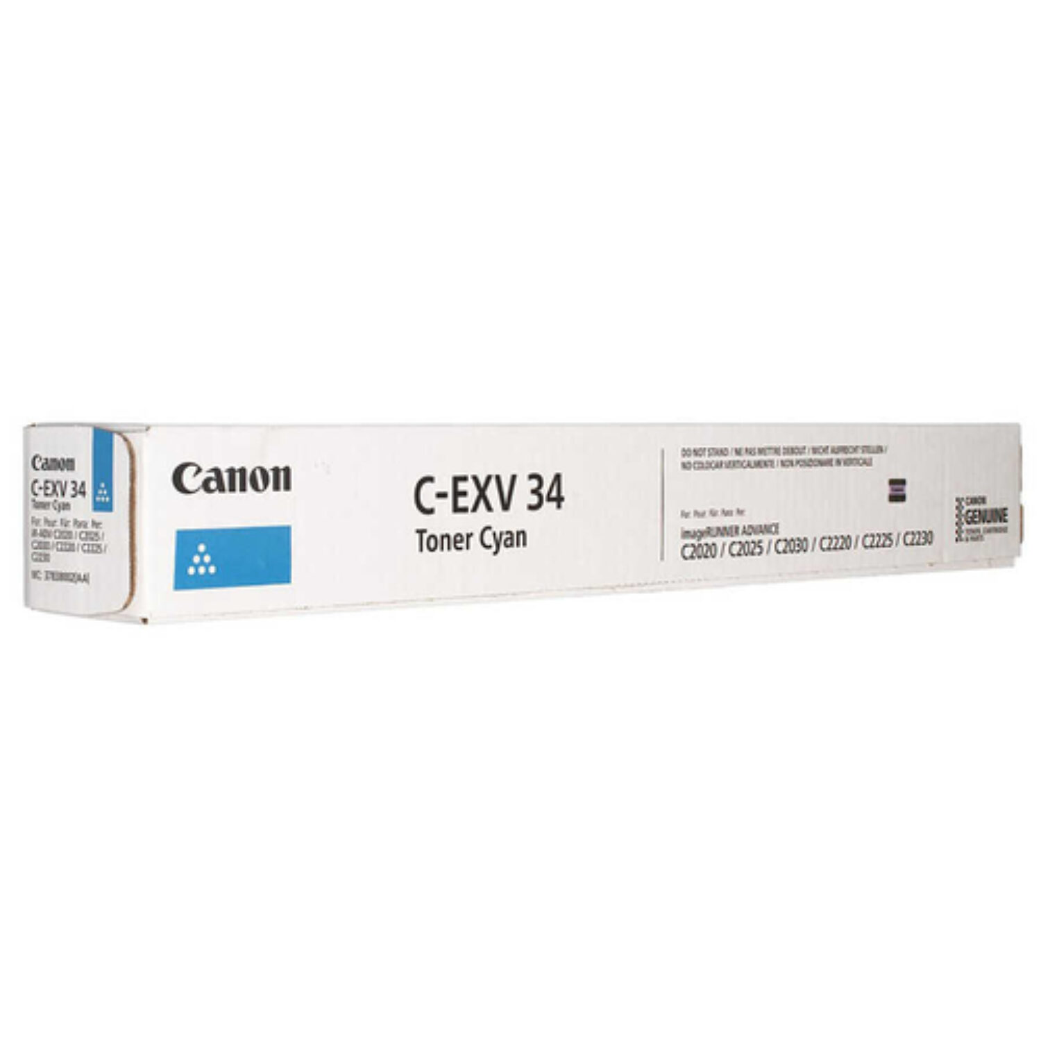 Canon C-EXV34C (3783B002AA) Mavi Orjinal Toner – IR-C2020 / IR-C2030