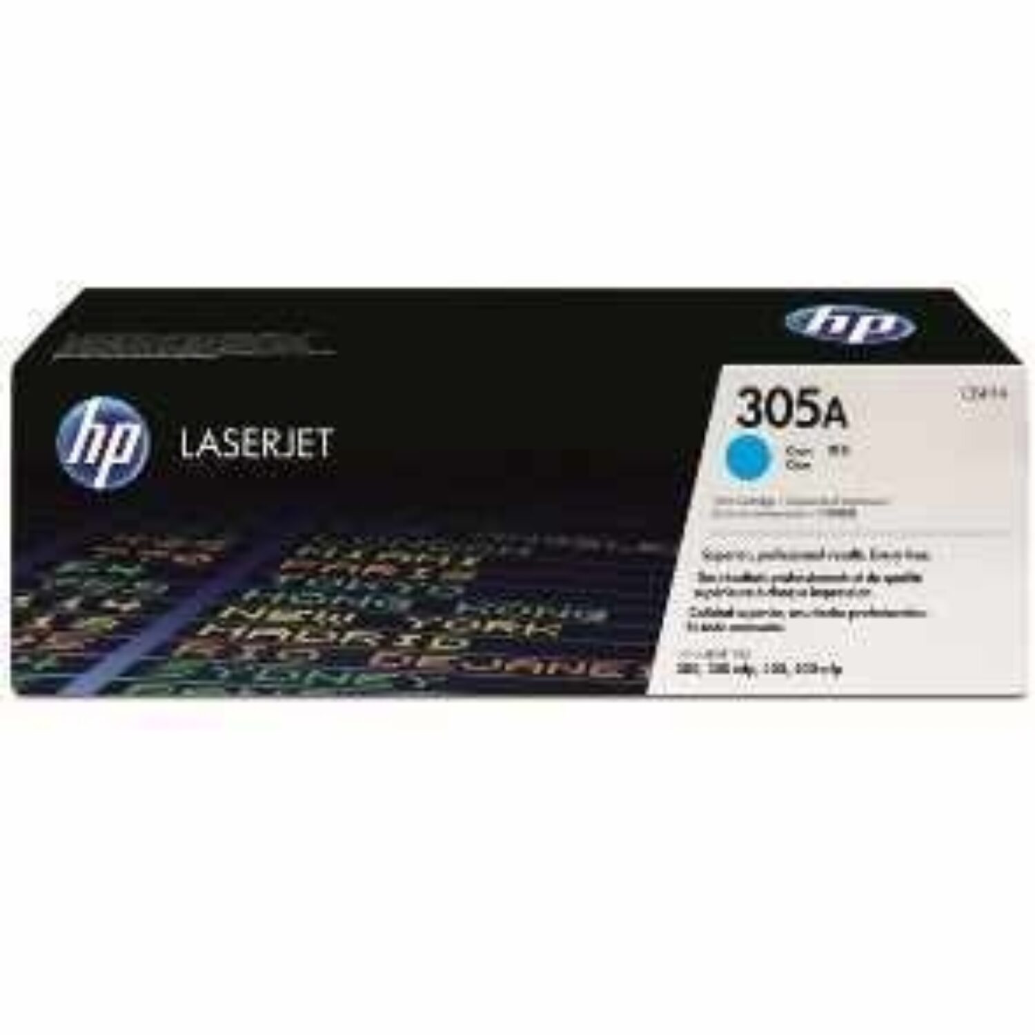 HP CE411A (305A)  Mavi Orjinal Toner – Laserjet M351a / M451dn