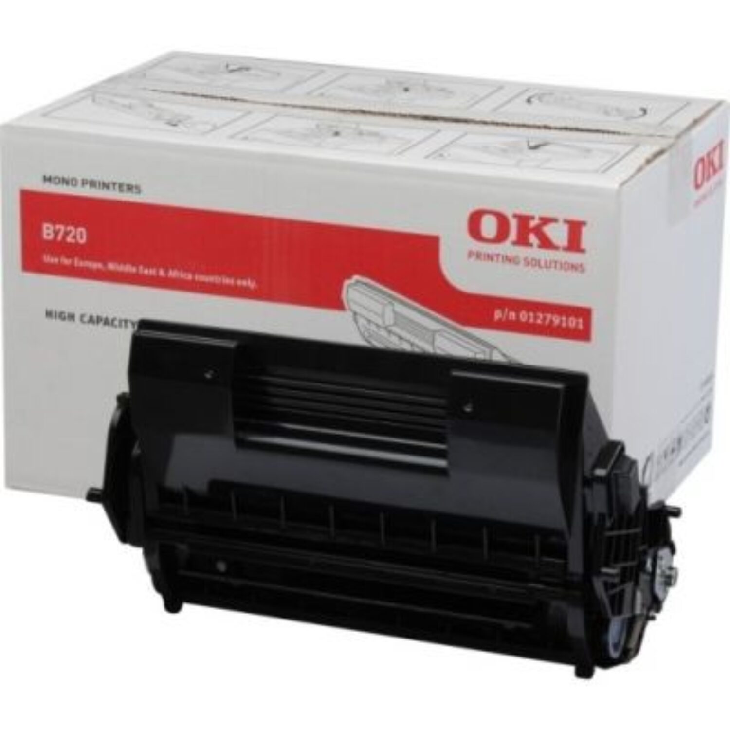 OKI 01279101 Siyah Orjinal Toner – B720