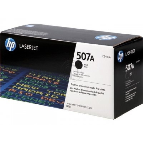 HP CE401A (507A) Mavi Orjinal Toner - Laserjet M551 / M570