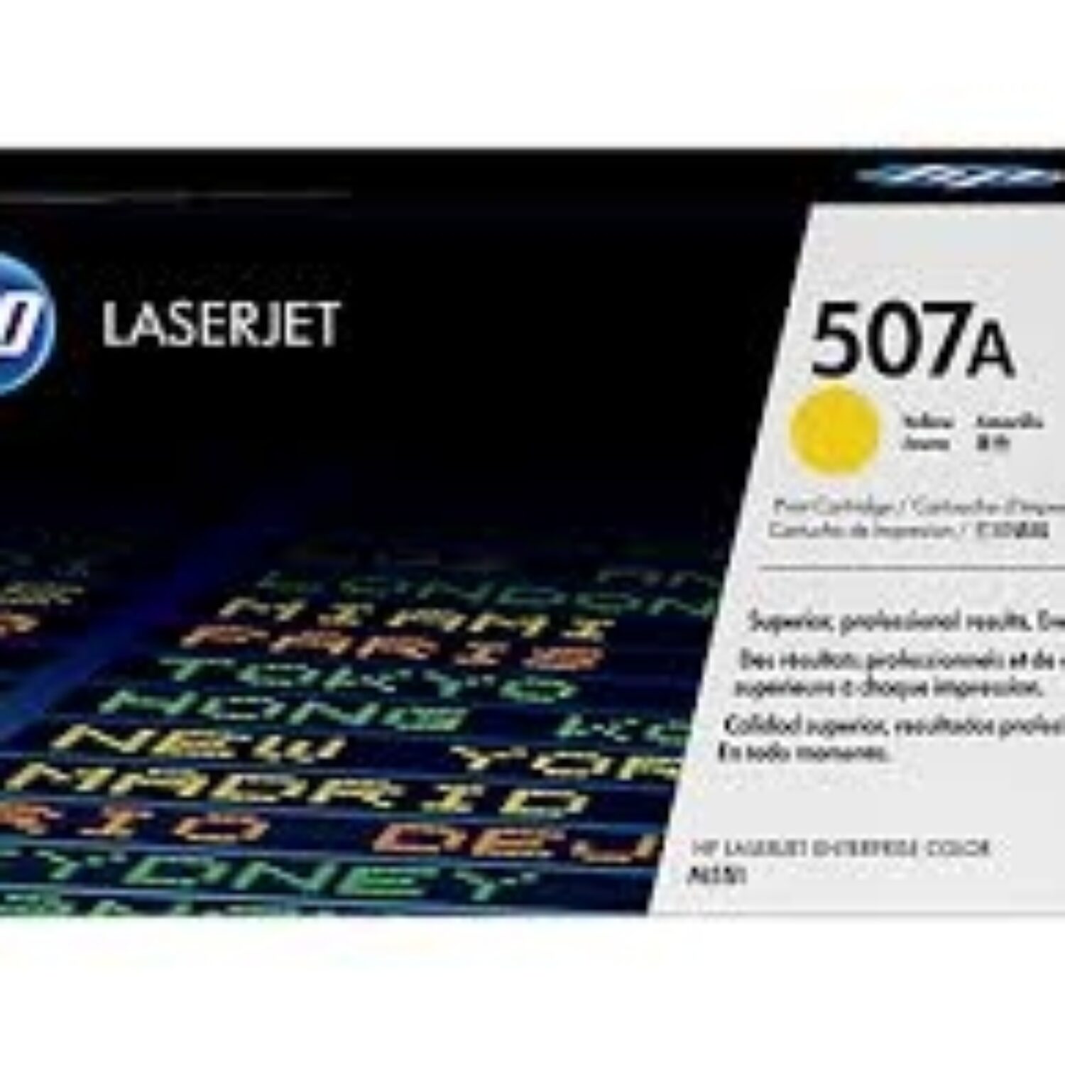 HP CE402A (507A) Sarı Orjinal Toner – Laserjet M551 / M570