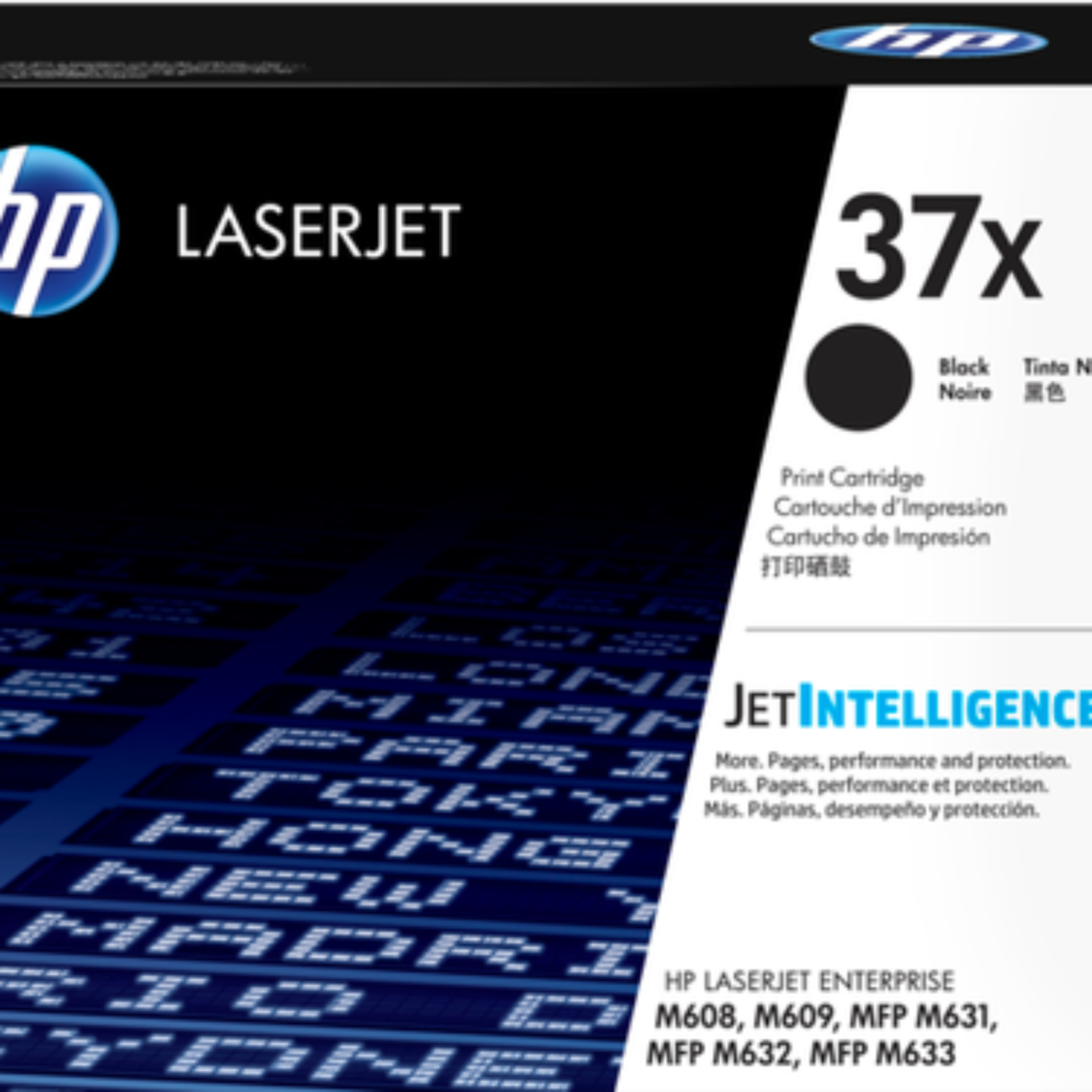 HP CF237X (37X) Siyah Orjinal Toner Yüksek Kapasite – Laserjet M607 / M608