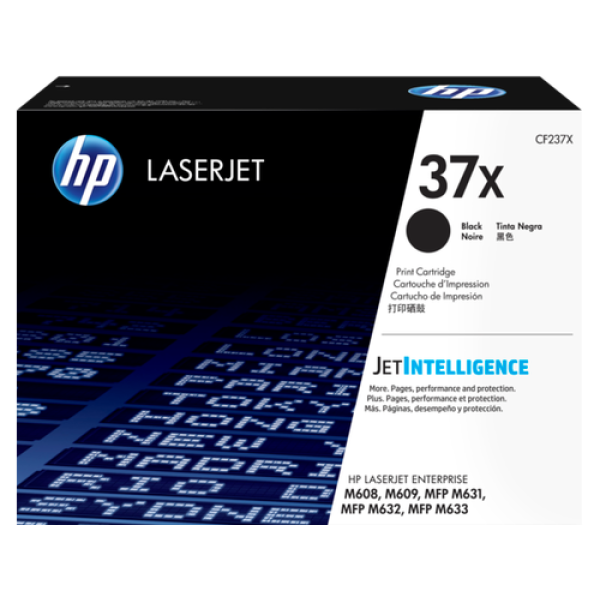 HP CF237X (37X) Siyah Orjinal Toner Yüksek Kapasite - Laserjet M607 / M608